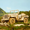 Załaduj obraz do przeglądarki galerii, 3D Puzzle Army Jeep 3D Puzzle Army Jeep Scale Model 3D Puzzle