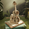 Załaduj obraz do przeglądarki galerii, 3D Holzpuzzle Magische Cello-Spieluhr Magische Cello-Spieluhr 3D-Holzpuzzle
