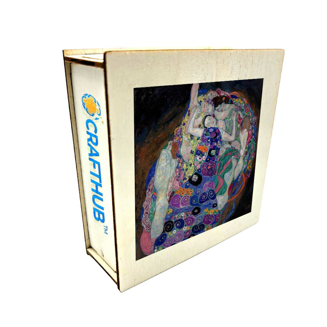 A3/Hard+Wooden Box The Maiden - Jigsaw Puzzle