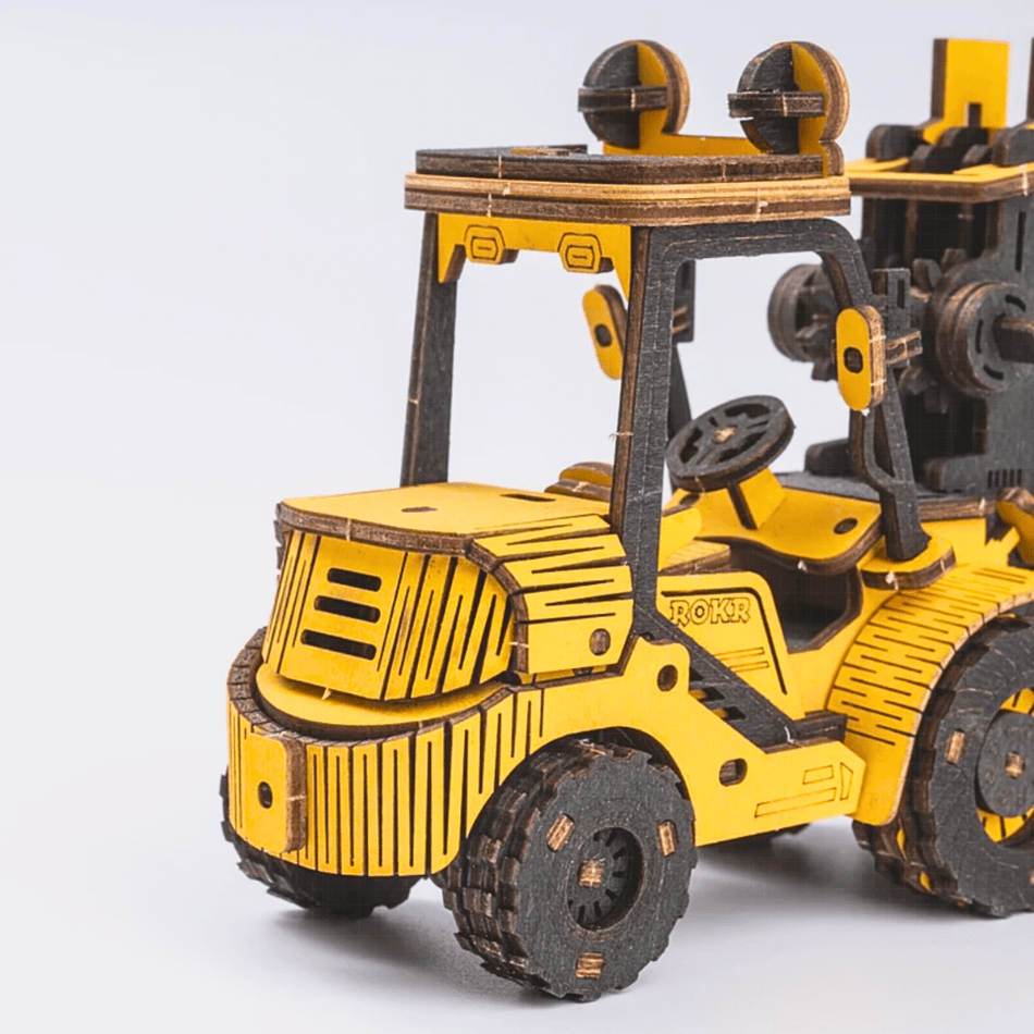 3D Puzzle ForkLift 3D Puzzle Forklift Engineering Vehicle 3D Puzzle