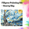 Quilling Art Filigree Painting Kit - Starry Sky