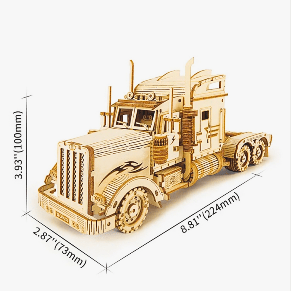 3D Puzzle Heavy Truck 3D Puzzle Heavy Truck Scale Model 3D Puzzle