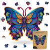 Animal Jigsaw Puzzle > Wooden Jigsaw Puzzle > Jigsaw Puzzle A3+Wooden Box Galaxy Butterfly - Jigsaw Puzzle