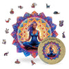 Załaduj obraz do przeglądarki galerii, Animal Jigsaw Puzzle &gt; Wooden Jigsaw Puzzle &gt; Jigsaw Puzzle A3+Wooden Box Mandala Meditating Woman - Jigsaw Puzzle