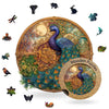 Załaduj obraz do przeglądarki galerii, Animal Jigsaw Puzzle &gt; Wooden Jigsaw Puzzle &gt; Jigsaw Puzzle A3+Wooden Box Celestial Peacock - Jigsaw Puzzle