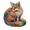 Animal Jigsaw Puzzle > Wooden Jigsaw Puzzle > Jigsaw Puzzle A5 Sly Fox - Jigsaw Puzzle