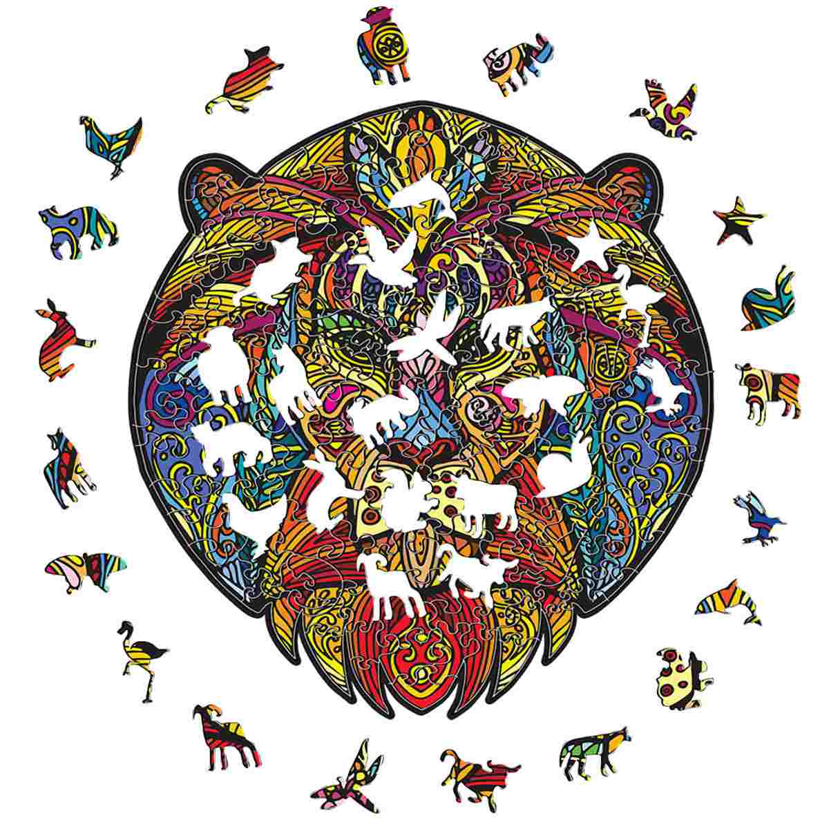Rainbow Lion - Jigsaw Puzzle
