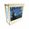 Załaduj obraz do przeglądarki galerii, A3/Hard+Wooden Box The Starry Night - Jigsaw Puzzle