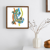 Quilling Art Filigree Painting Kit - Gecko