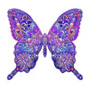 A5 Purple Butterfly - Jigsaw Puzzle
