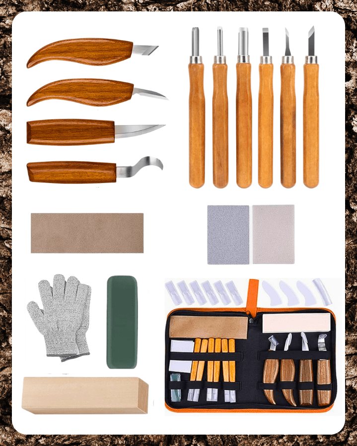 Puzzle Accessories ALL IN 1 WOOD CARVING TOOL SET