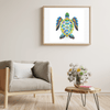 Załaduj obraz do przeglądarki galerii, Quilling Art Filigree Painting Kit - Sea Turtle