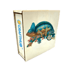 Załaduj obraz do przeglądarki galerii, A3+Wooden Box Chameleon - Jigsaw Puzzle