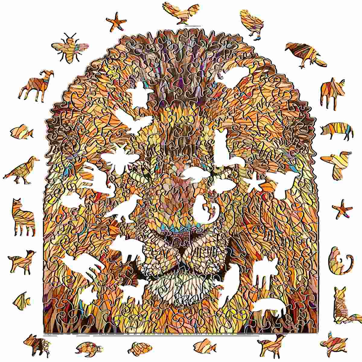 Wild Lion - Jigsaw Puzzle