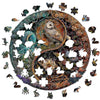 Załaduj obraz do przeglądarki galerii, Animal Jigsaw Puzzle &gt; Wooden Jigsaw Puzzle &gt; Jigsaw Puzzle Flower &amp; Bird Yin Yang - Jigsaw Puzzle
